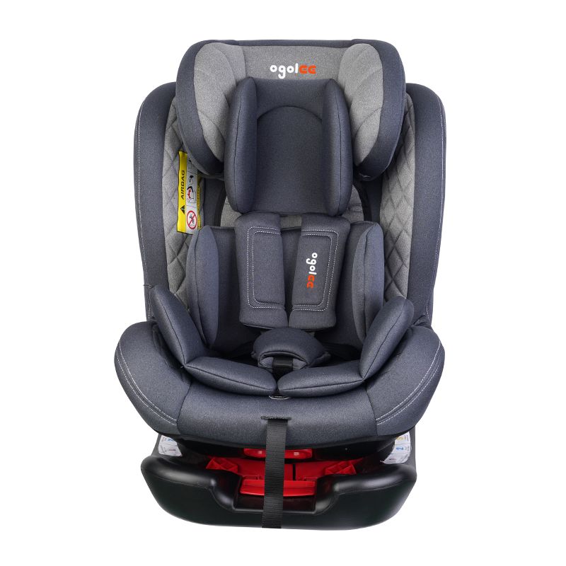 ZK701A COMPLIO DI SICUREZZA BAMBINA ISOFIX 360 gradi Gruppo 0123 ECE R4404 per 0-36kg 0-12 anni