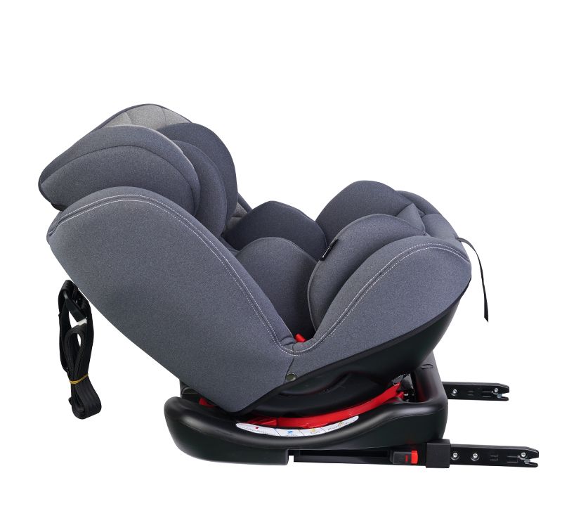 ZK701A COMPLIO DI SICUREZZA BAMBINA ISOFIX 360 gradi Gruppo 0123 ECE R4404 per 0-36kg 0-12 anni