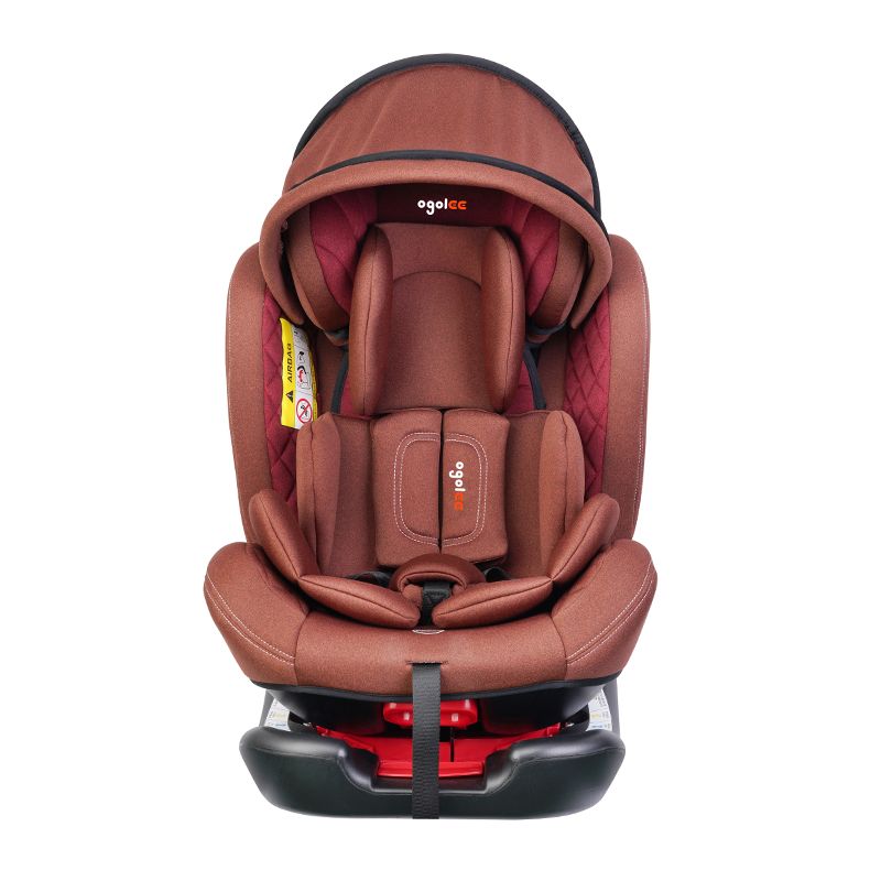 ZK701A COMPLIO DI SICUREZZA BAMBINA ISOFIX 360 gradi Gruppo 0123 ECE R4404 per 0-36kg 0-12 anni