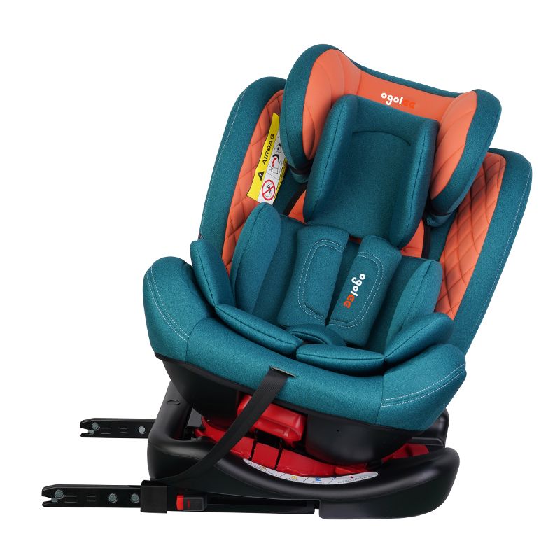 ZK701A COMPLIO DI SICUREZZA BAMBINA ISOFIX 360 gradi Gruppo 0123 ECE R4404 per 0-36kg 0-12 anni