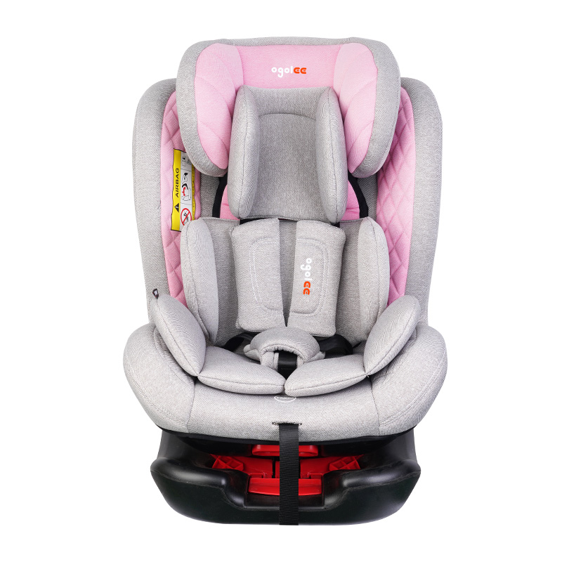 ZK701A COMPLIO DI SICUREZZA BAMBINA ISOFIX 360 gradi Gruppo 0123 ECE R4404 per 0-36kg 0-12 anni
