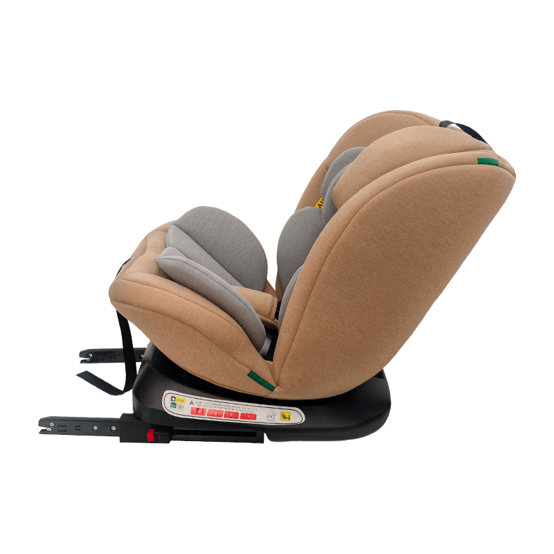 OG801A ECE R129 ISIED BACK AUTO SEDILE 40-150 cm ISOFIX Sedili di sicurezza per bambini a 360 gradi Ruota Big Recline per bambini