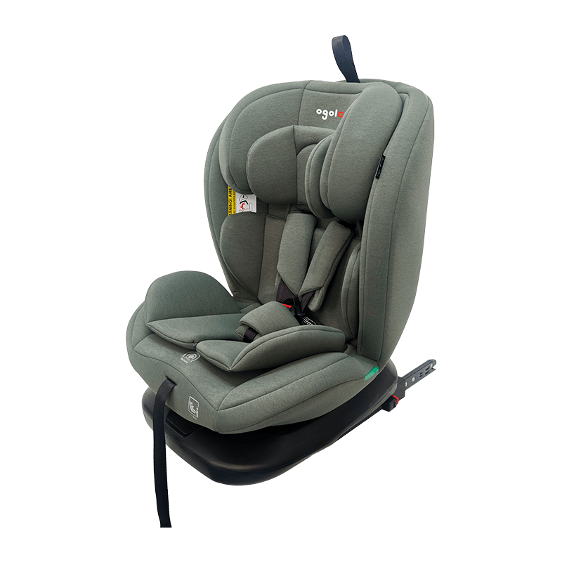 OG801A ECE R129 ISIED BACK AUTO SEDILE 40-150 cm ISOFIX Sedili di sicurezza per bambini a 360 gradi Ruota Big Recline per bambini
