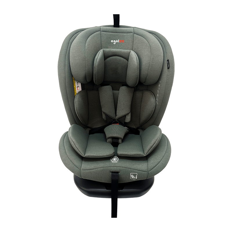 OG801A ECE R129 ISIED BACK AUTO SEDILE 40-150 cm ISOFIX Sedili di sicurezza per bambini a 360 gradi Ruota Big Recline per bambini