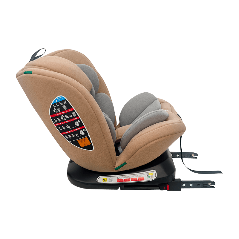 OG801A ECE R129 ISIED BACK AUTO SEDILE 40-150 cm ISOFIX Sedili di sicurezza per bambini a 360 gradi Ruota Big Recline per bambini